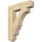 Ekena Millwork Balboa Craftsman Rough Sawn Bracket, Douglas Fir, 4"W x 20"D x 24"H BKT04X20X24BOA04RDF - alternate 1